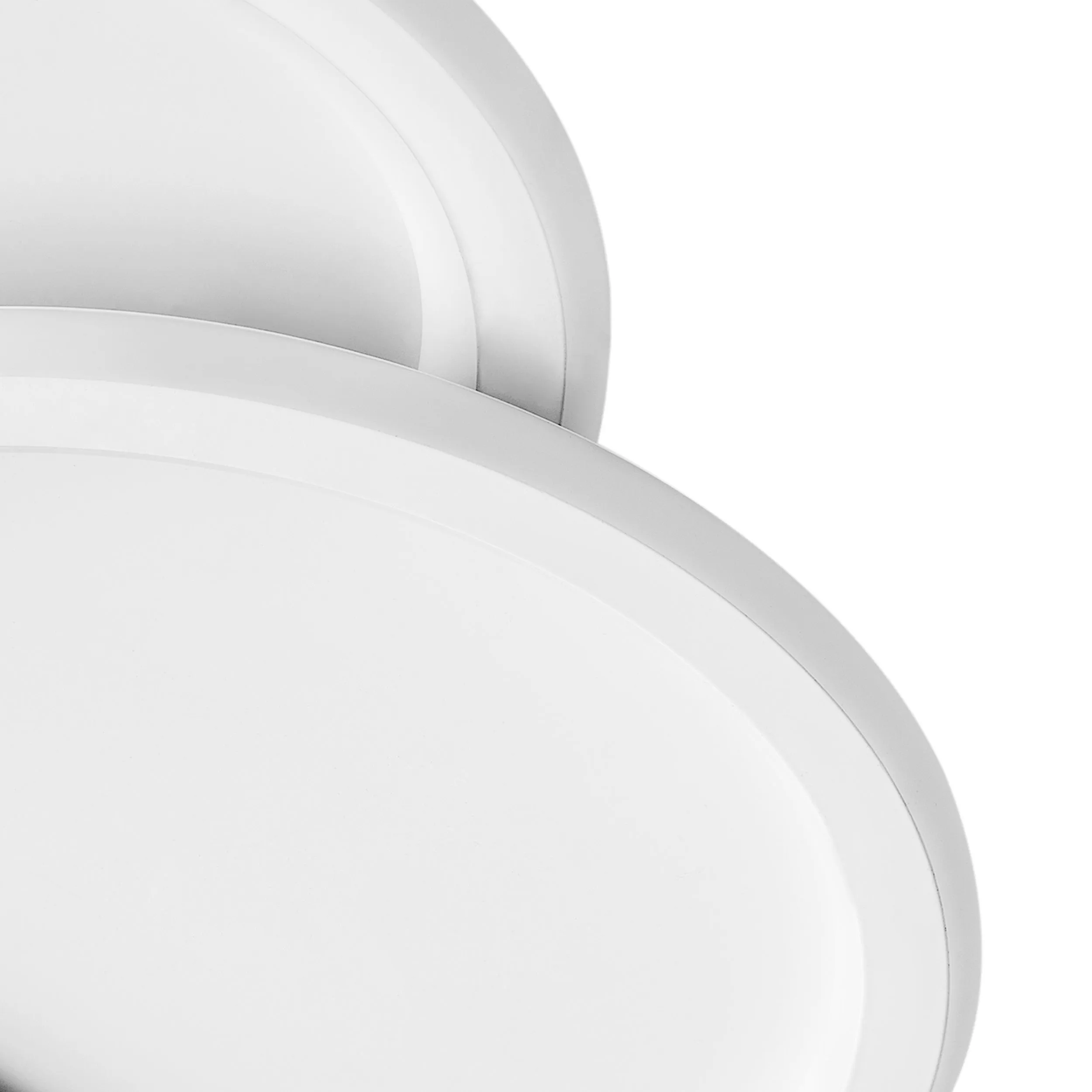 2-Lights Modern Dimmable Cloud Shape LED Flush Mount Lighting