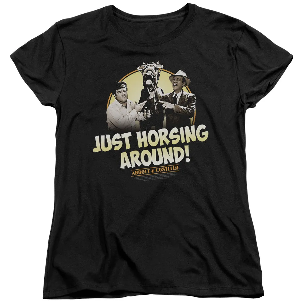 Abbott & Costello - Horsing Around