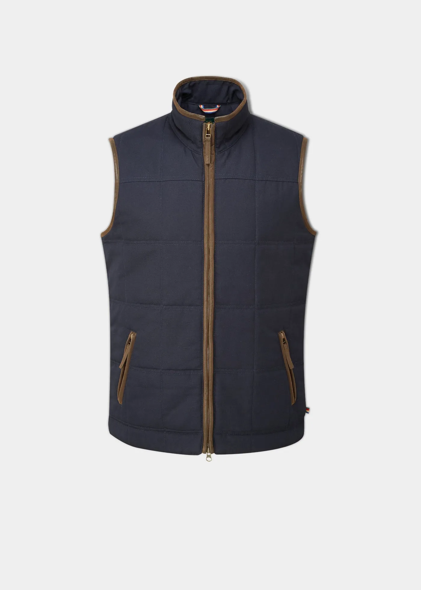 Alan Paine Kexby Mens Waistcoat - Navy