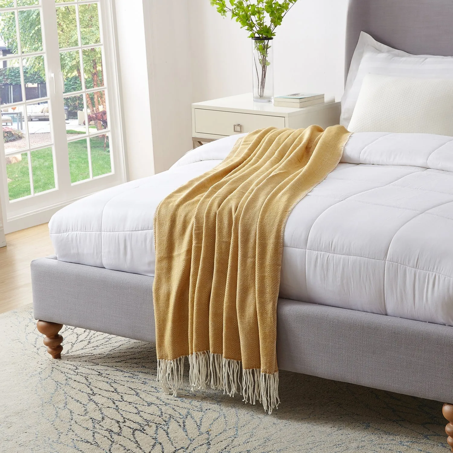 Aliana Faux Cashmere Throw