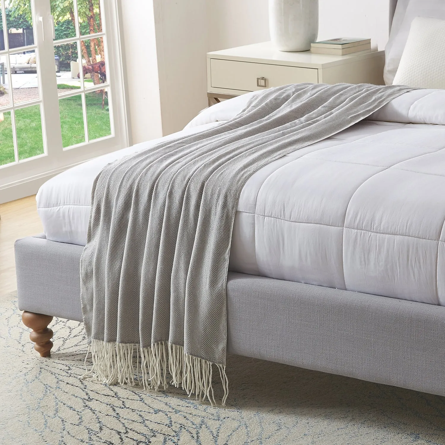 Aliana Faux Cashmere Throw