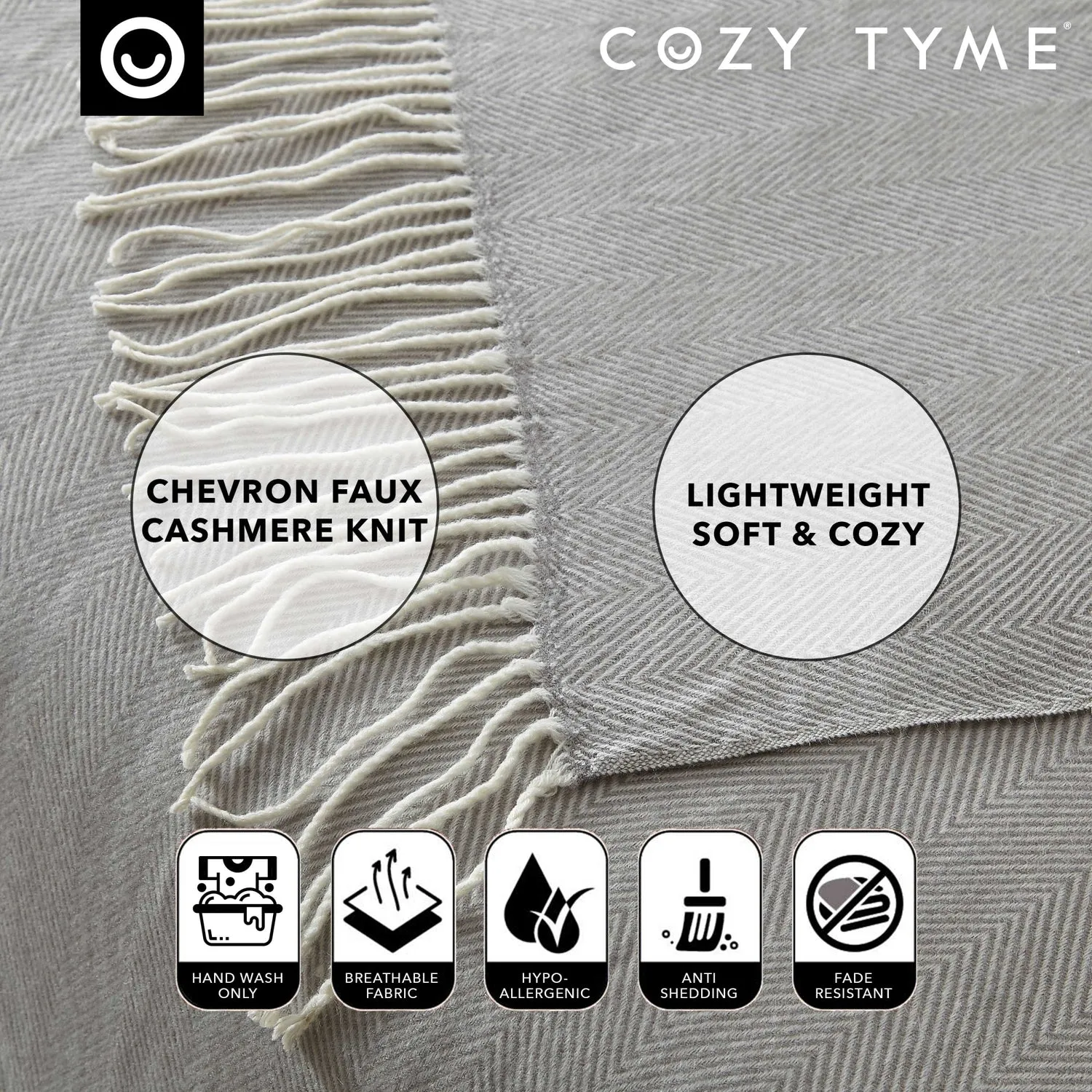 Aliana Faux Cashmere Throw
