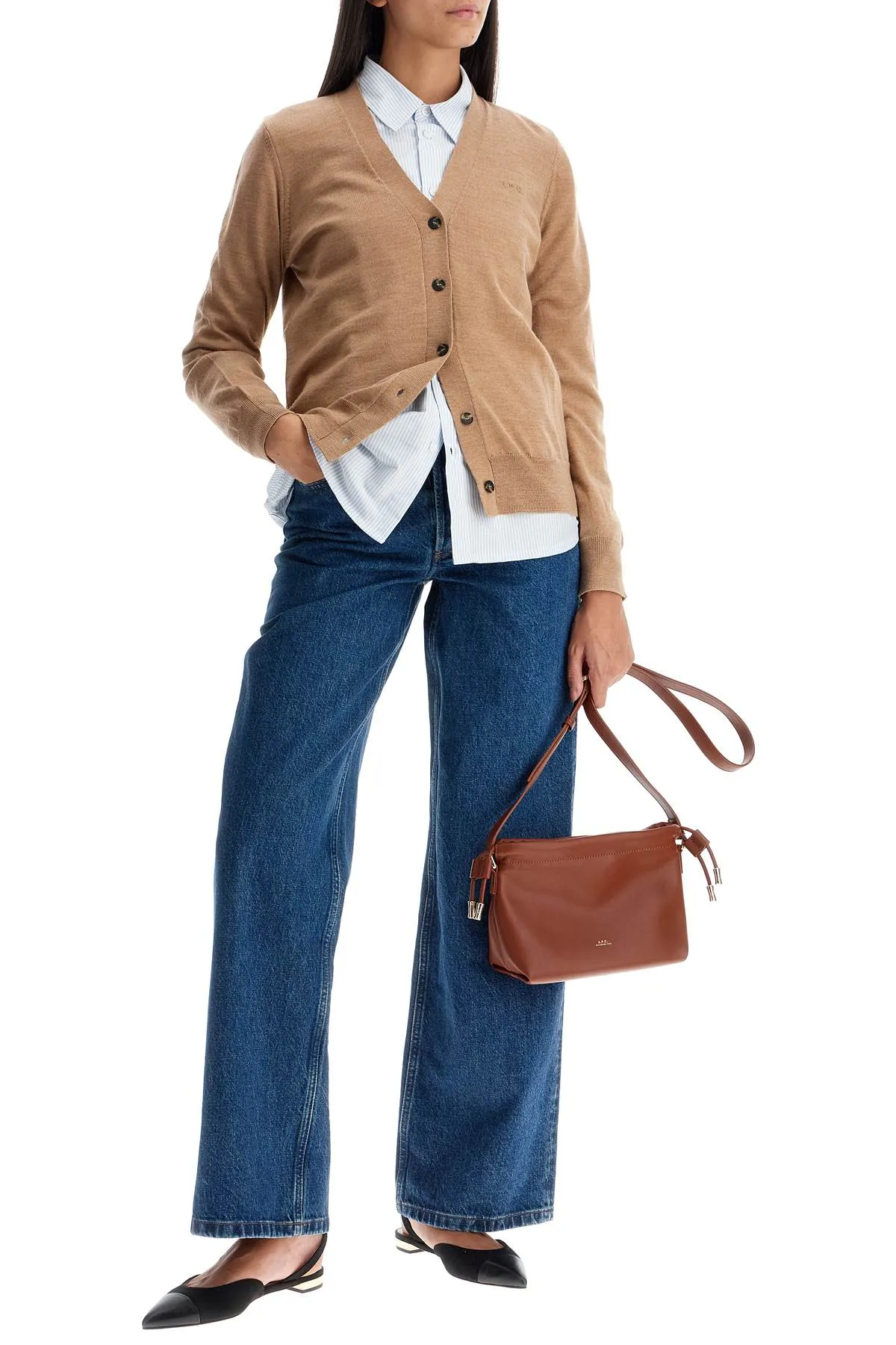 A.P.C. Salome Wool Cardigan For