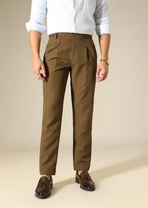 Caramel Brown Gurkha Pant