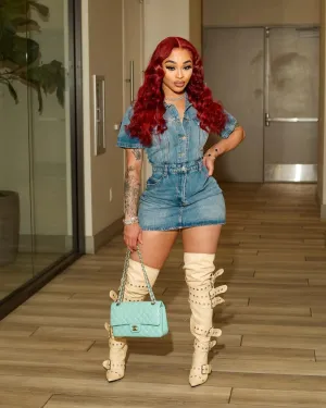 Cassandra Denim Dress
