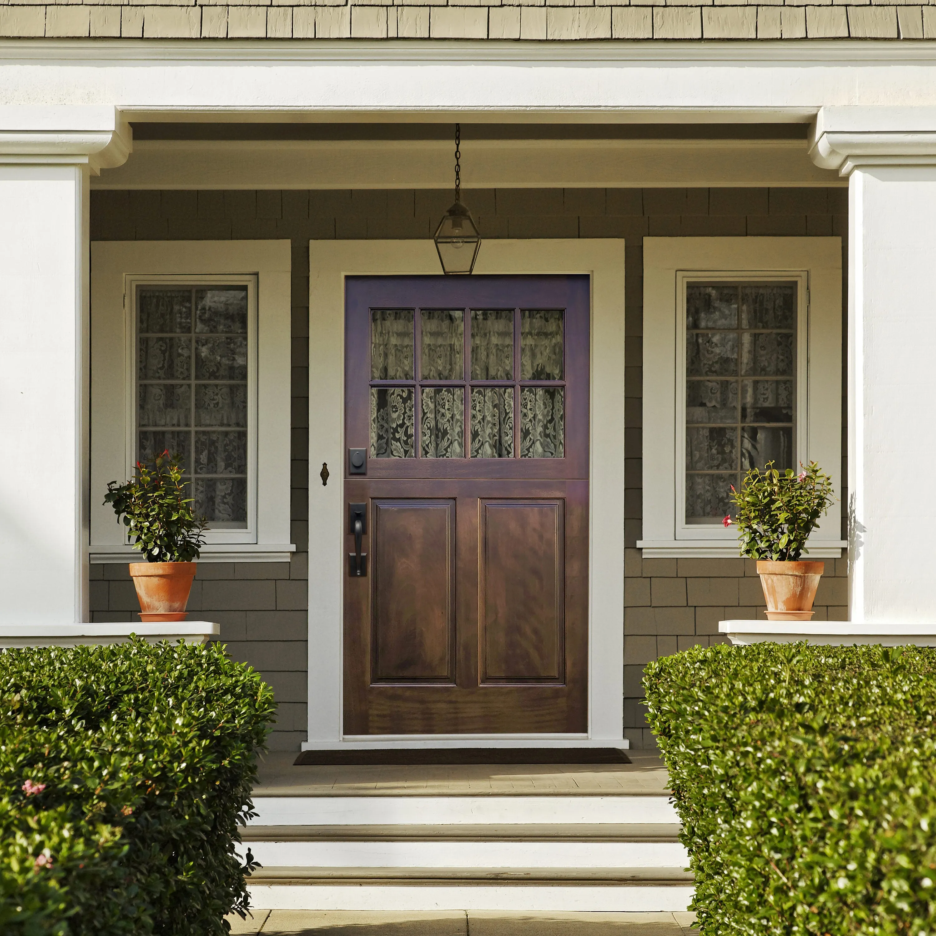 Creative Entryways 4-9/16-in Wood 2/3 Lite Right-Hand Inswing Prehung Dutch Door