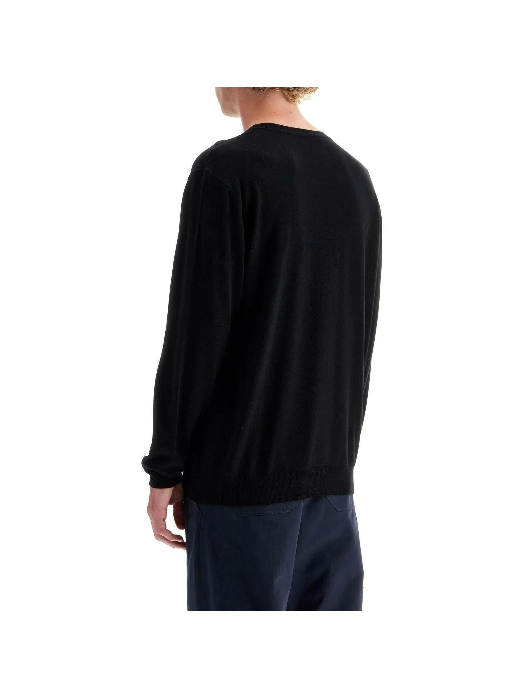 Crew Neck Wool Sweater