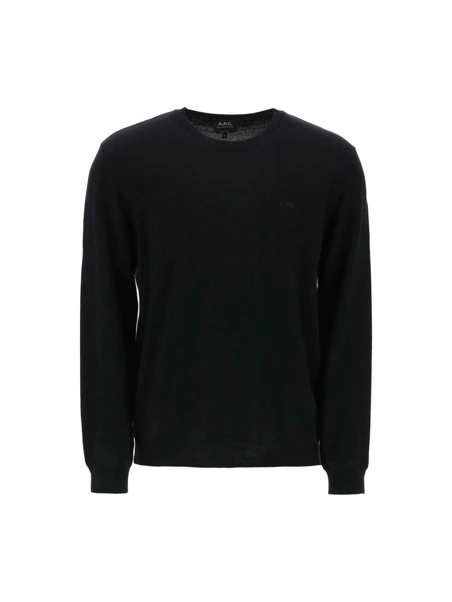 Crew Neck Wool Sweater