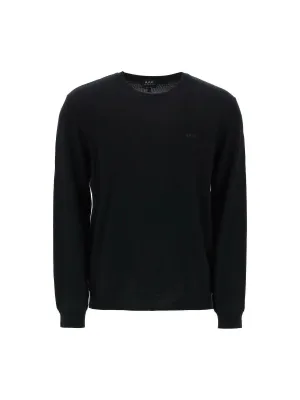 Crew Neck Wool Sweater