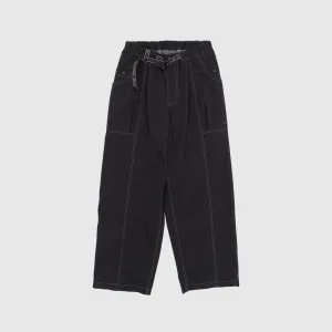 CRINKLED NYLON PANTS