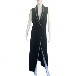 Emanuel Ungaro Long Sleeveless Sweater Duster