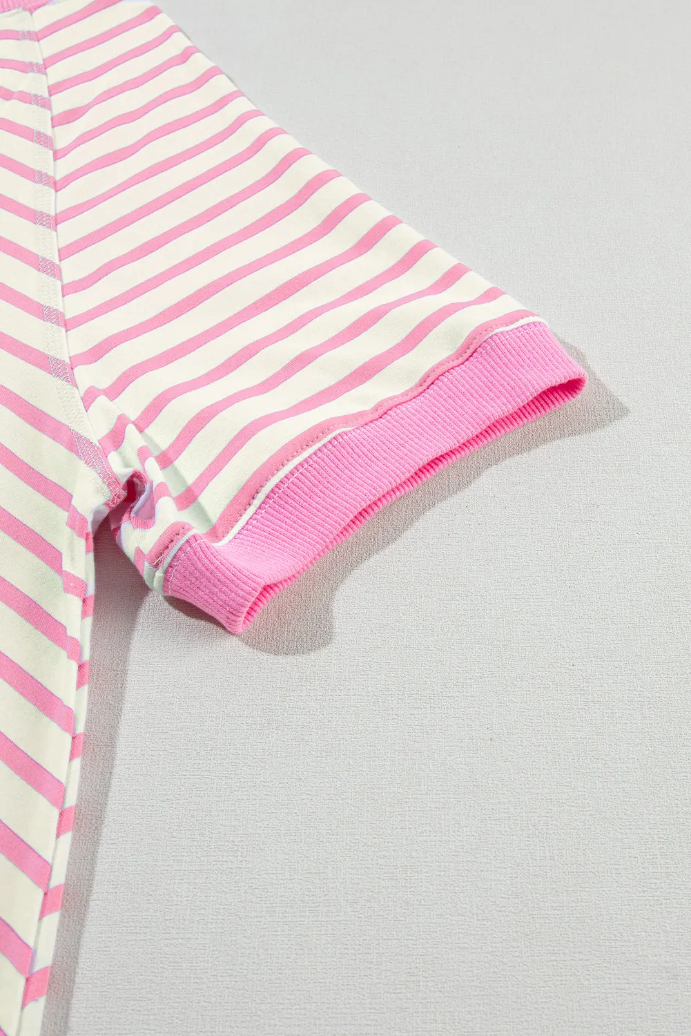 Flowy Tunic Top - Pink and Blue