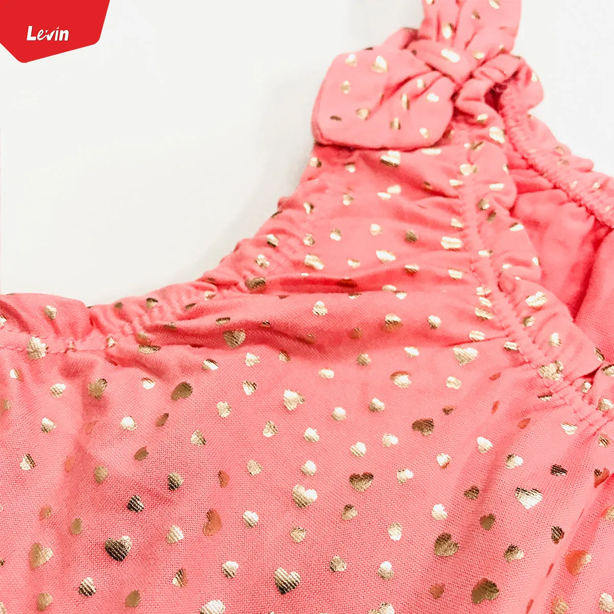 Girls Printed Summer Round Neck Sleeveless Dress