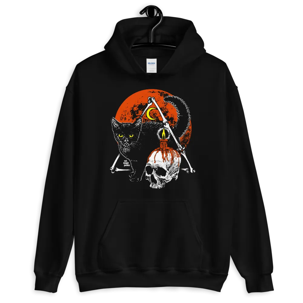 HALLOWEEN 2021: CAT MOON RISING Limited Edition Pullover Hoodie