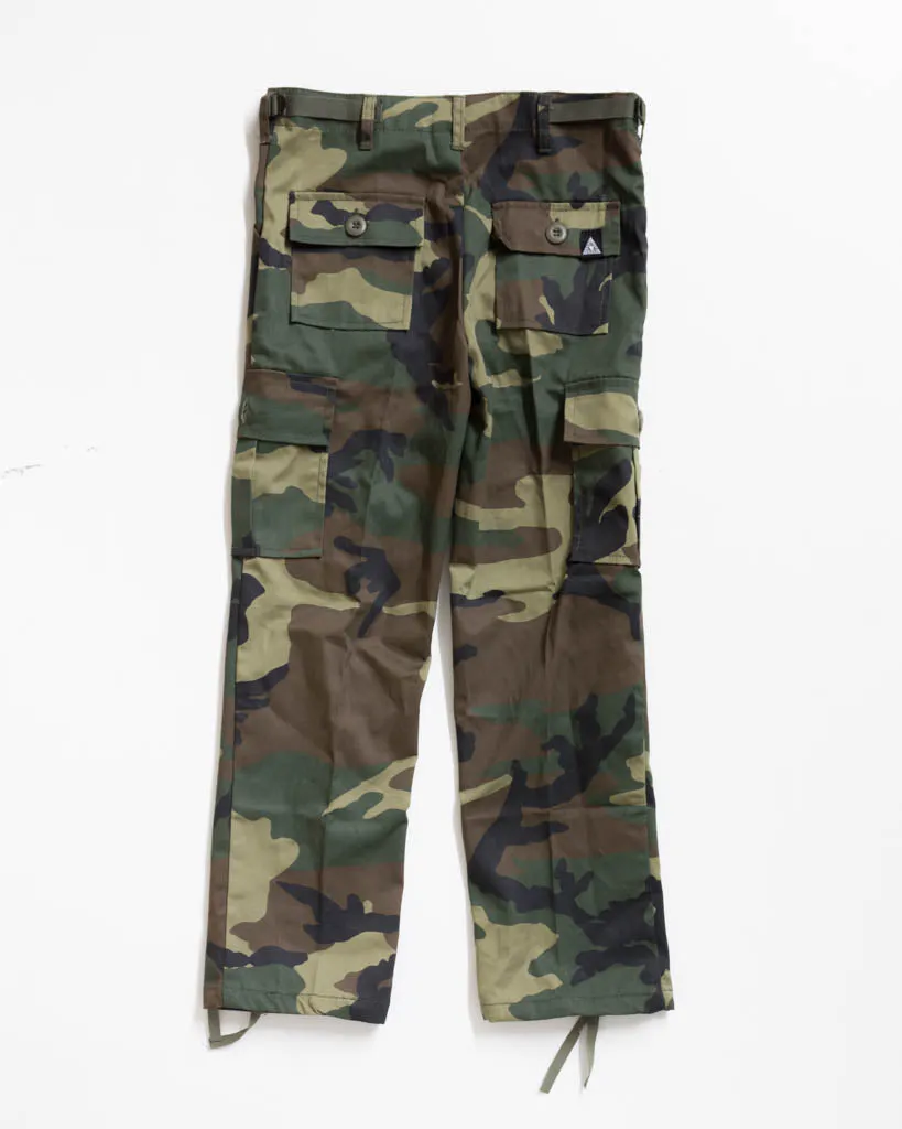 Junior Adre Cargo Pants - Woodland Camo