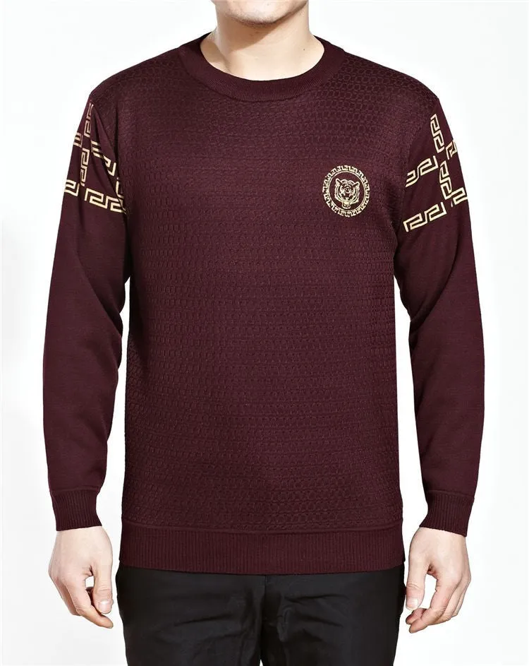 Man's Long Sleeve O-Neck Sweater