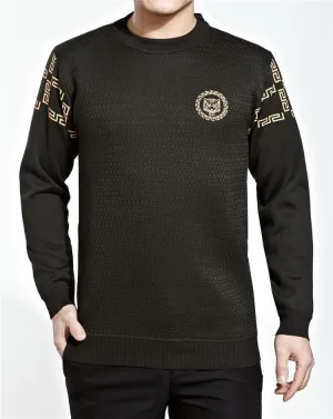 Man's Long Sleeve O-Neck Sweater