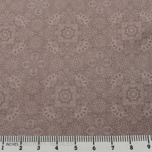 Mauve Geometric Cotton Print