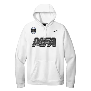 MFA Coach Nike Paint Logo Hoodie - White