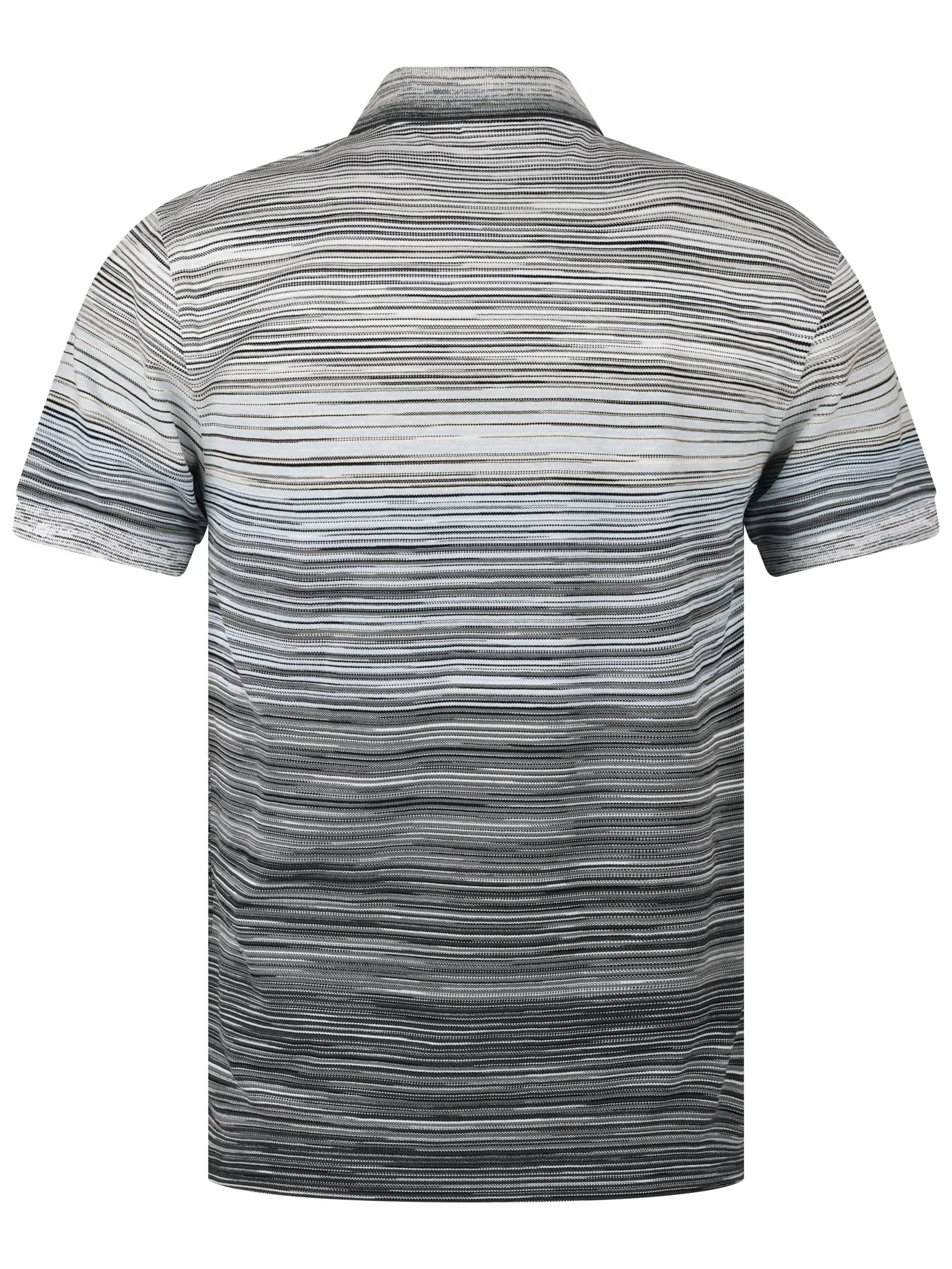 Missoni Classic Stripe Polo Shirt Grey