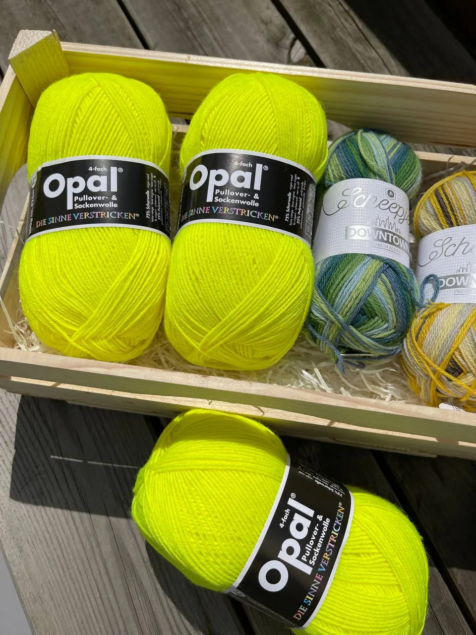 Opal Uni Sonnengelb