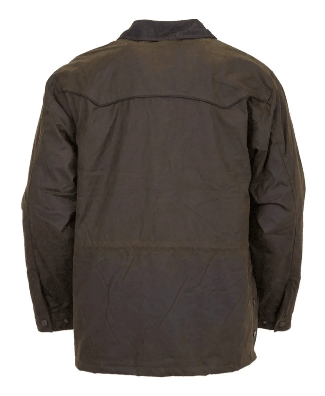 Outback Trading Company Men’s Brown Pathfinder Oilskin Coat Jacket 2707-BRN