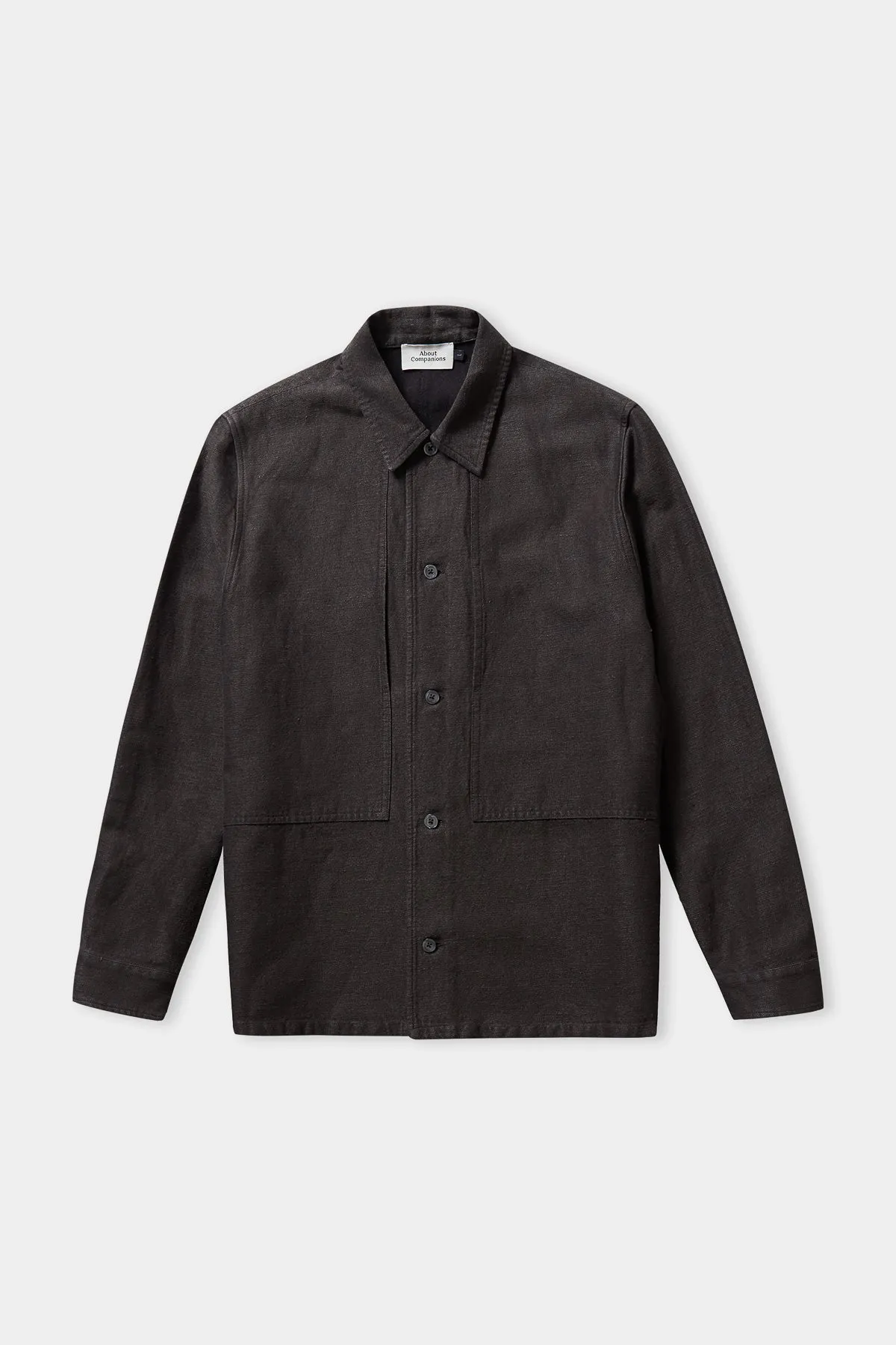 OWE overshirt winter linen steel