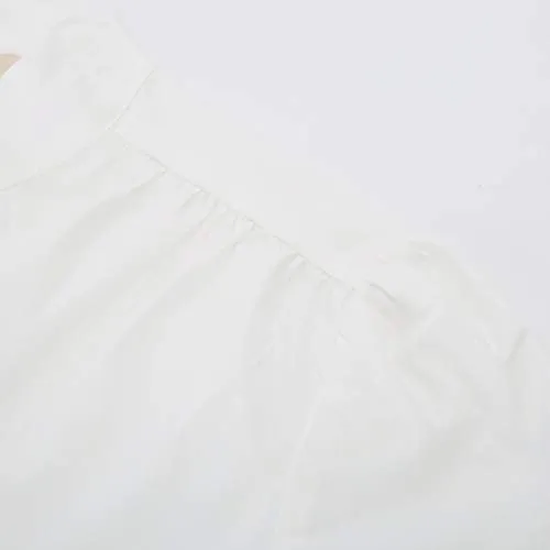 Plus Size Retro Blouses Casual Office Work Blouse Shirts Tops,Ivory，3X-Large