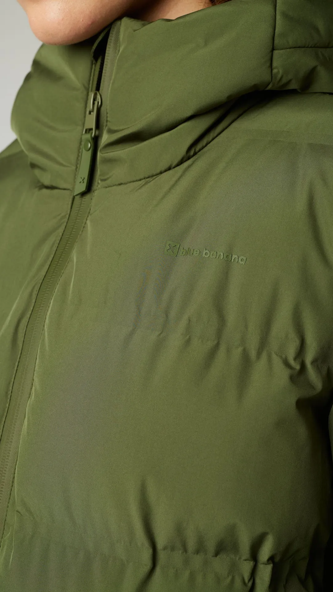 PUFFER PARKA NEST CAQUI