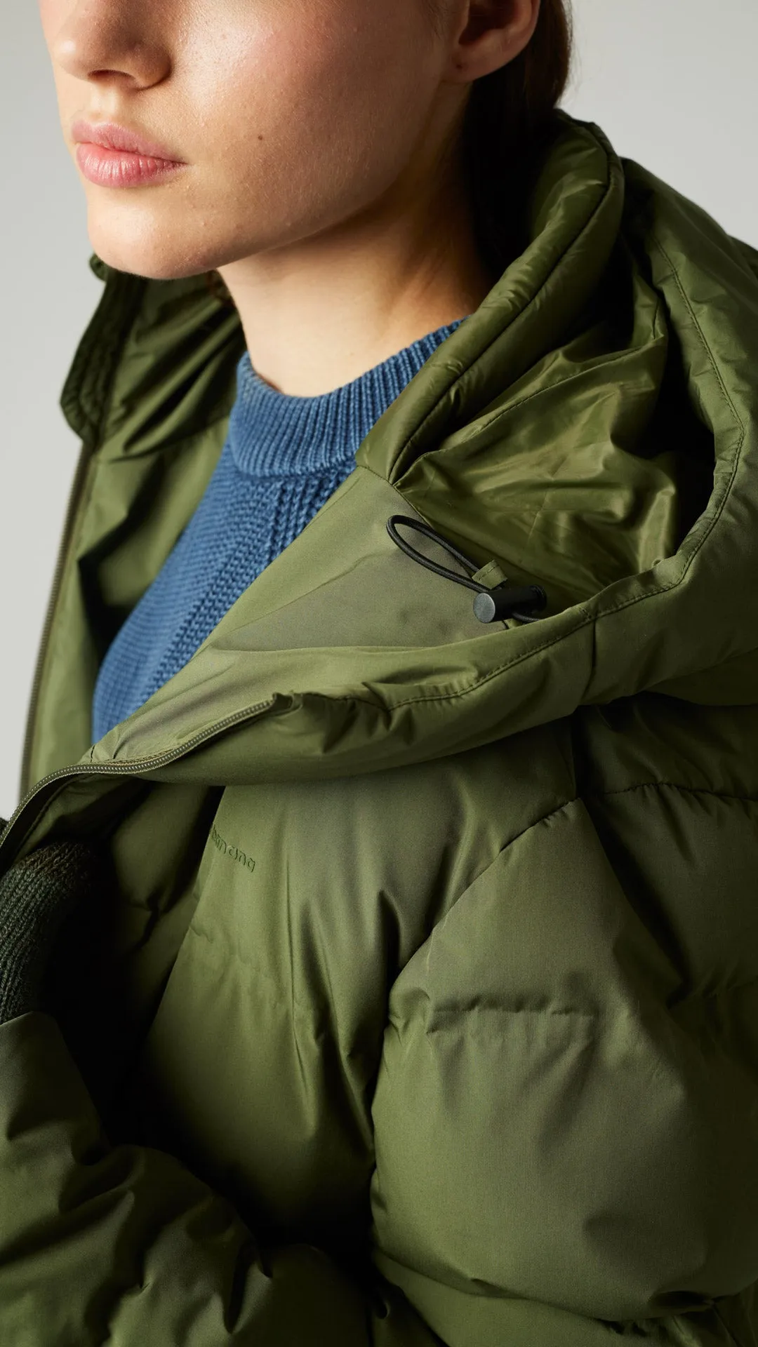PUFFER PARKA NEST CAQUI