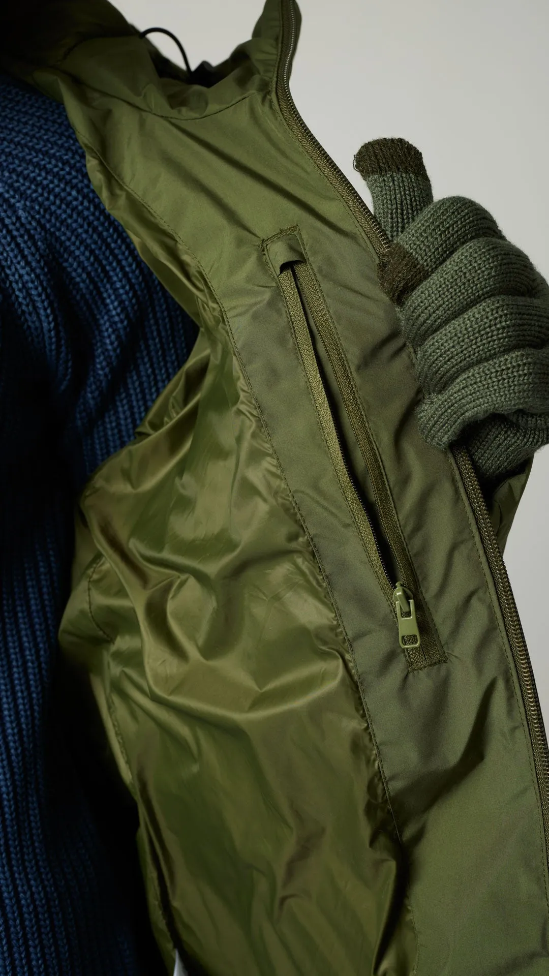 PUFFER PARKA NEST CAQUI