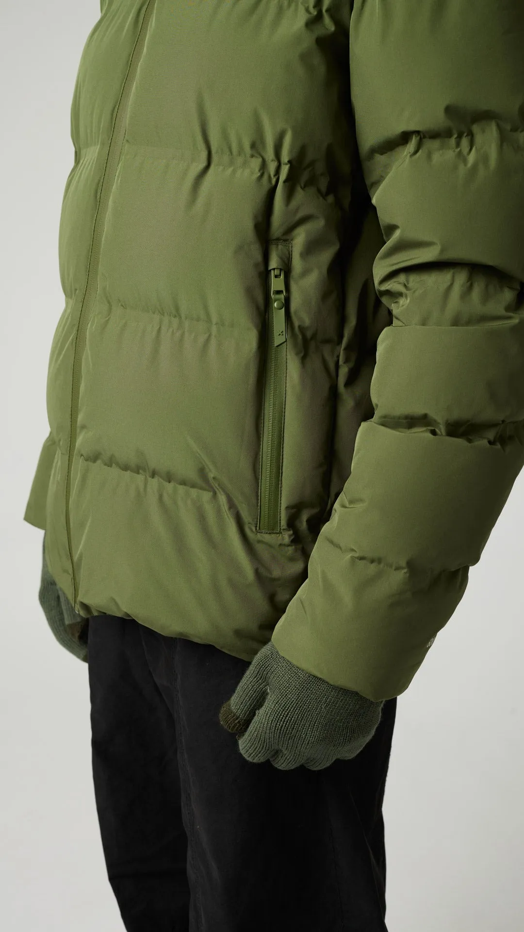 PUFFER PARKA NEST CAQUI