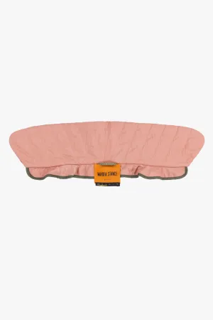 Quilted Collar - Pale Pink / Bronze