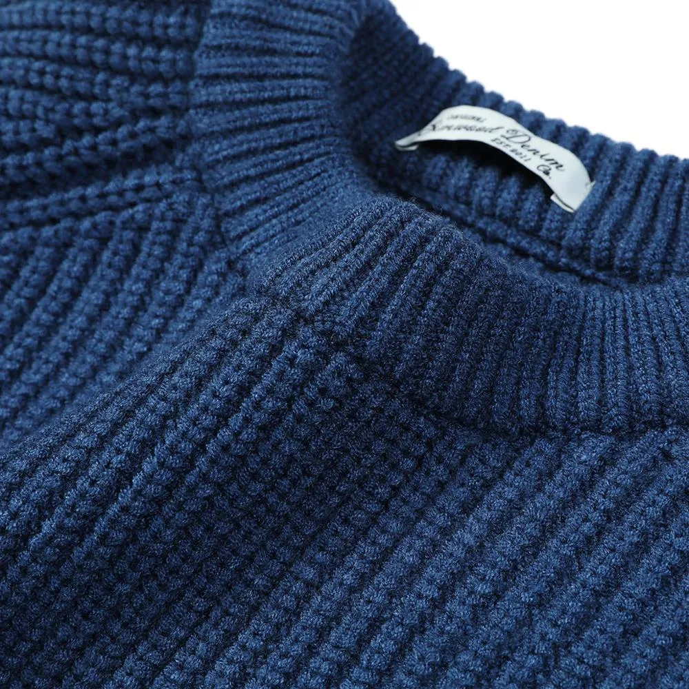 SIMWOOD Spring Winter New Sweater Men Raglan Sleeve Thick Warm