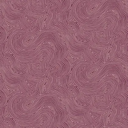 Stof Fabrics Colourflow Purple Swirls Cotton Prints