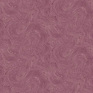 Stof Fabrics Colourflow Purple Swirls Cotton Prints