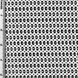Stof Fabrics Dot Mania-11 Black on White Cotton Prints