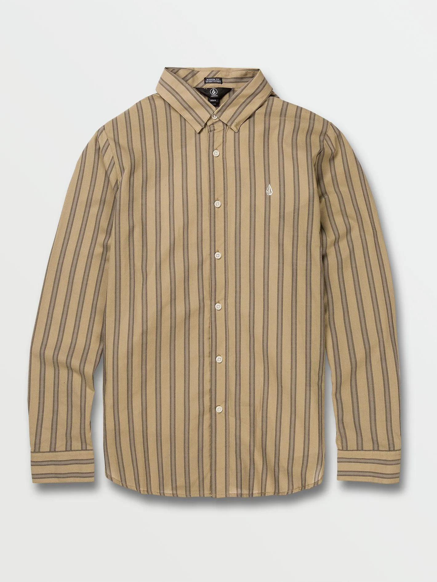 Styrofoam Long Sleeve Flannel - Dark Khaki