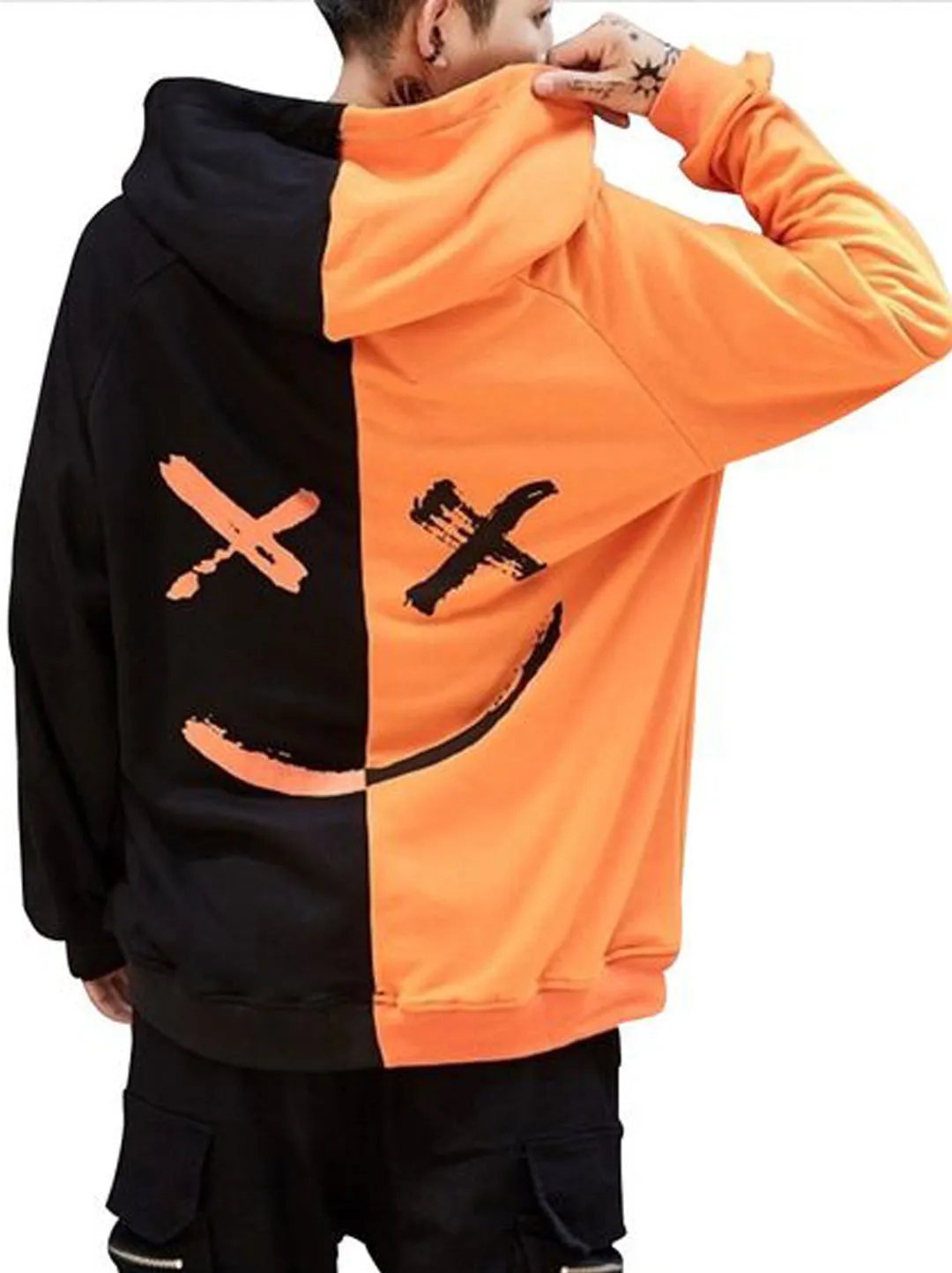 SXV  'marshmallow’ Printed Cool Aesthetic Sweatshirt Hoodie