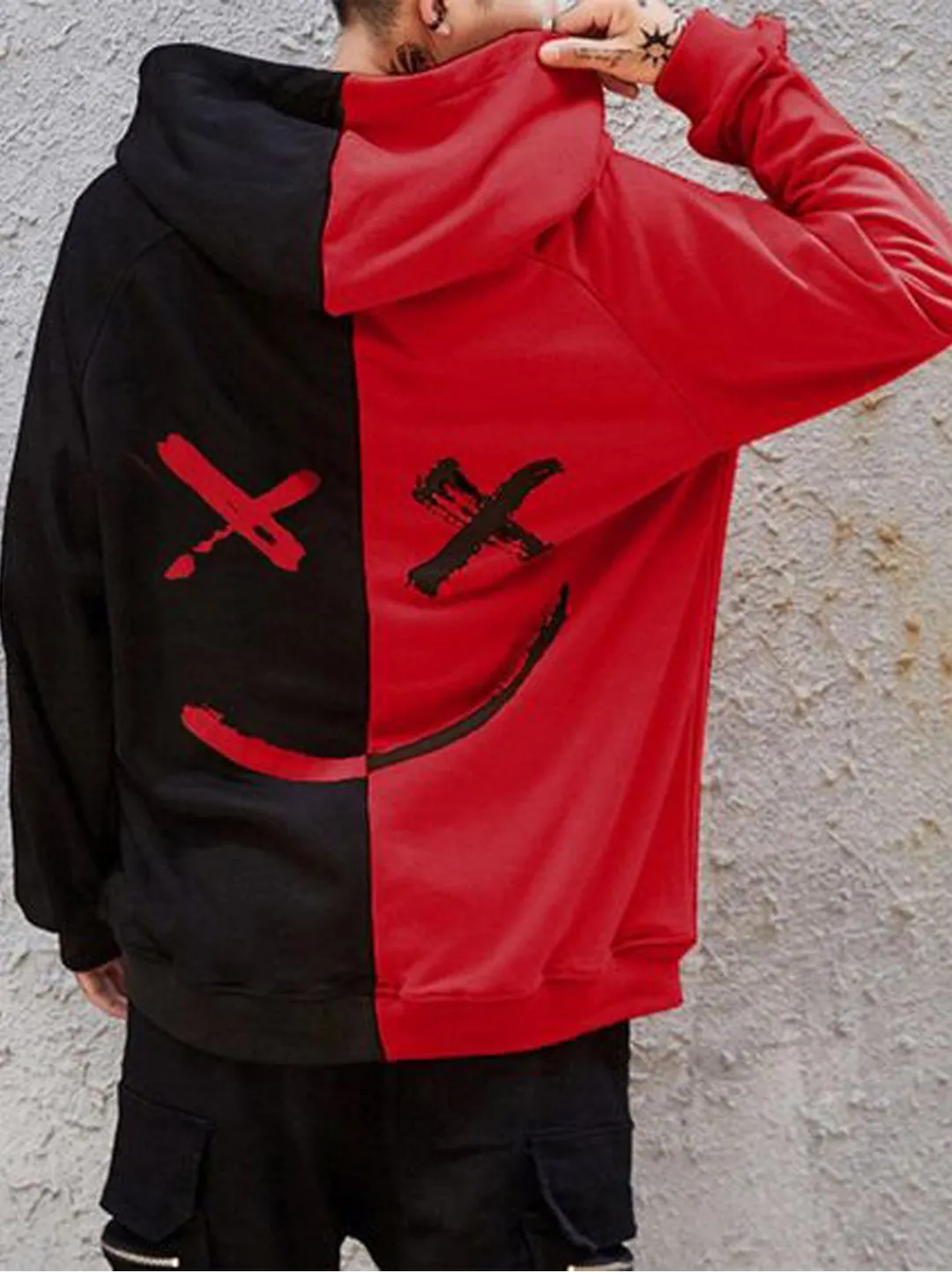 SXV  'marshmallow’ Printed Cool Aesthetic Sweatshirt Hoodie