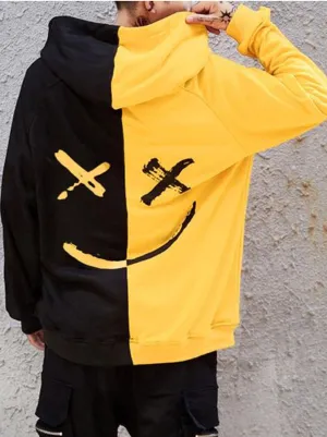 SXV  'marshmallow’ Printed Cool Aesthetic Sweatshirt Hoodie