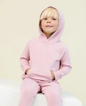 The Coziest Hoodie in Flamingo