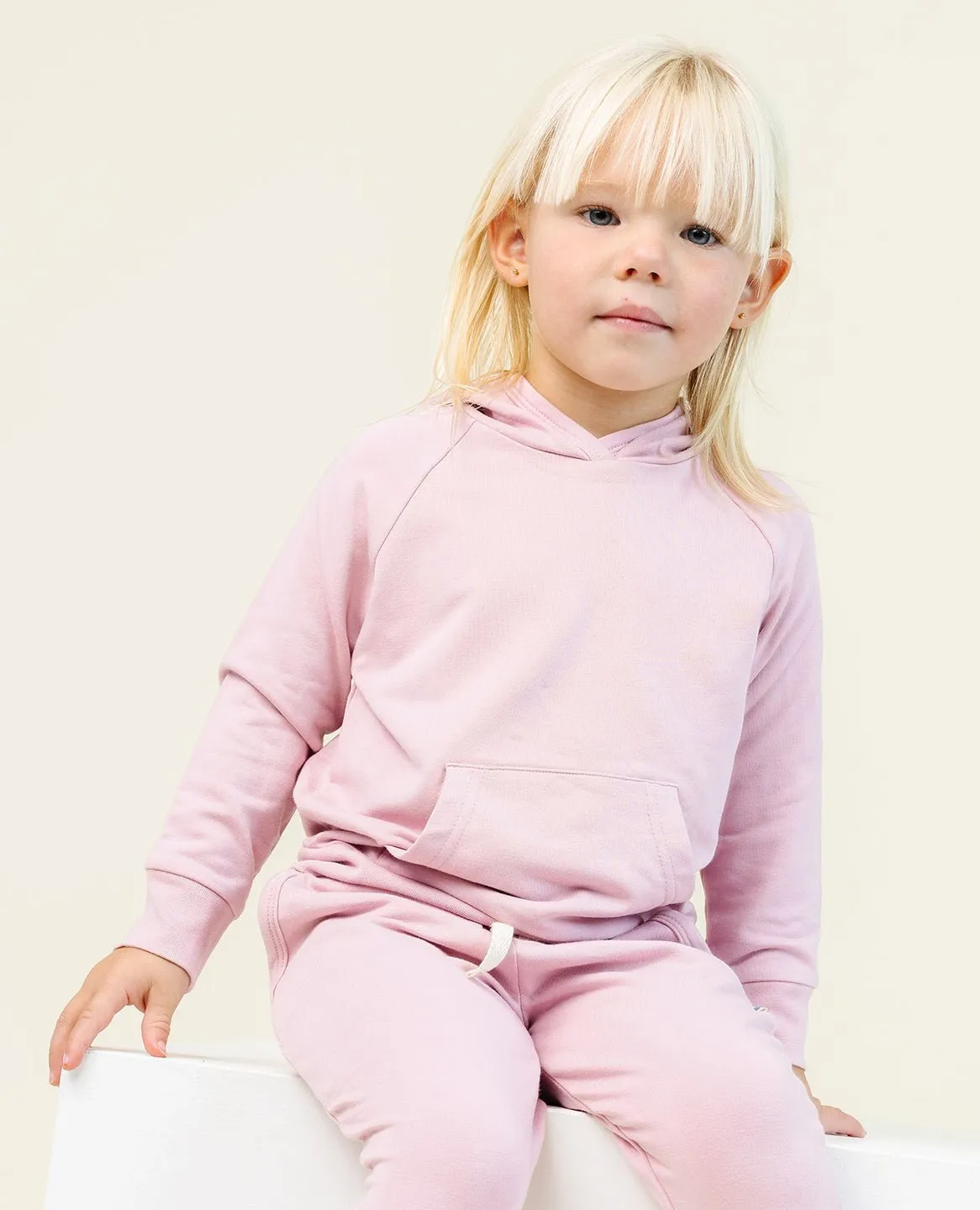 The Coziest Hoodie in Flamingo