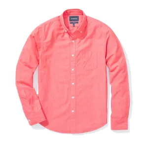 Vassar (Slim) - Red Wash Chambray Button Down