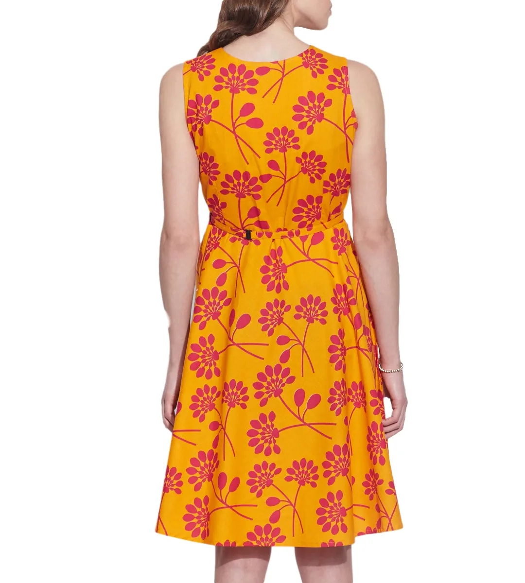 Women Apparels Cotton Printed Dress,Machine Washable,W-CPD36-1617, Size-36 Inch